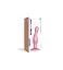 Насадка для страпону Strap-On-Me Dildo Plug Curvy Rose Dragee Metallic M - мініатюра 2