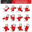 Бинты для бокса PowerPlay 3047 4 м Red - миниатюра 5
