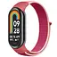 Ремешок Nylon New для Xiaomi Mi Band 8/9/10 Pomegranate Red / Pink - миниатюра 1