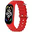 Ремешок Ocean Band для Xiaomi Mi Band 3/4/5/6/7 Красный / Red - миниатюра 1