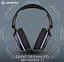 Ігрові бездротові навушники GamePro HSW-250 7.1 Bragi Asgard RGB Tri-Mod Black - мініатюра 14