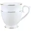 Кружка круглая фарфоровая белая Снежная Королева Interos 340 мл 554409-А - миниатюра 1