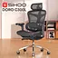 Крісло офісне Sihoo Doro C300L Mesh Black (DORO-C300L-A3-101) - мініатюра 6