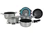 Набір посуду Gimex Cookware Set induction 9 предметів Silver (6977226) - мініатюра 1