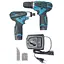 Набор Platinum Tools CB1080T 18V, 2 шуруповерта с насадками в кейсе - миниатюра 1