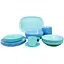 Сервіз столовий 38 предметів Luminarc Diwali Light Turquoise & Light Blue (Q0004) - мініатюра 1