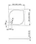 Душовий піддон Radaway Delos C 80x80 SDC0808-01 - мініатюра 5
