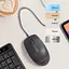 Бесшумная проводная мышь MEETION M100 USB черная - миниатюра 15