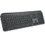Клавіатура бездротова Logitech MX Keys Advanced UA Graphite (920-010251) - мініатюра 1
