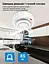 Wi-Fi датчик дыма Tuya Smoke Detector с сиреной и оповещением на смартфон белый - миниатюра 6