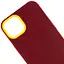 Чохол Epik TPU+PC Bichromatic для Apple iPhone 12 Pro/12, 6.1 Brown burgundy/Yellow - мініатюра 2