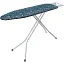 Прасувальна дошка Casa Si Ben 110x30 см Silver with White/Blue Plants (CS98090G323) - мініатюра 1
