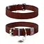 Ошейник для собак кожаный Waudog Classic Ш 15 мм Д 27-36 см коричневый - миниатюра 1