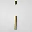 Мінімалістичний підвіс у латунному корпусі 41х6 см | Арт. A076/1 AB | Line F - мініатюра 5