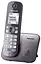 Радіотелефон Panasonic KX-TG6811UAM Металік - мініатюра 1