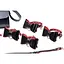 Набір для BDSM Master Series Bow - Luxury BDSM Set With Travel Bag - мініатюра 4