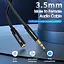 Кабель аудио Vention 3.5 mm удлинитель 0.5 м Black (BBZBD) - миниатюра 4