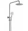 Душова система Solone JAT16-A094 зі змішувачем і тропічним душем Нержавіюча сталь 30412 - мініатюра 3