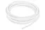 Провод шнур-силикон для декоративных светильников белый (цена за бухту 13,5м) TM LUMANO - миниатюра 1