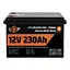 Акумулятор LP LiFePO4 12V (12,8V) - 230 Ah (2944Wh) (Smart BMS 150А) з BT пластик для ДБЖ - мініатюра 1