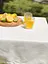 Водоотталкивающая cкатерть Ваниль однотон 110х110 см (+ 4 салфетки 30х40) - миниатюра 10