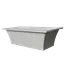 Ванна отдельностоящая матовая Amdcon Tytul 185x85 из литого камня TYTUL_185_MAT Белый матовый - миниатюра 7