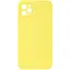 Чохол Epik Silicone Case Square Full Camera Protective AA NOLOGO для Apple iPhone 11 Pro 5.8 Жовтий/Yellow - мініатюра 1
