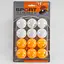 Набір тенісних м'ячиків для пінг понгу C 48014, 12шт на блістері (6900067480149) - мініатюра 1