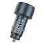 Адаптер автомобильный Hoco Glorious dual-port цифровой дисплей Car charger Z57B |1USB/1Type-C, 63W/3A, PD/QC| - миниатюра 3