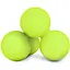 Силиконовый массажный двойной мяч Hop-Sport HS-S063DMB 63 мм салатовый - миниатюра 3