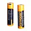 Акумулятор Fenix 18650  2600 mAh micro usb зарядка (ARB-L18-2600U) - мініатюра 1