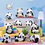 Колекційна фігурка-сюрприз Мяу панди 52Toys Pop Top 22CB437GG13 серії Panda Roll - мініатюра 6