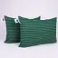 Набір MirSon №1024 Сolor Fun Line Stripe Emerald Бавовна 140 х 205 см смарагдовий (2200010872477) - мініатюра 5