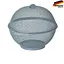 Корзина для фруктів з кришкою KELA Como 26,5 см сіра (11449) - мініатюра 1