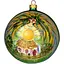 Ялинкова прикраса Різдвяні історії Оберіг життя куля скло (4820001154672) - мініатюра 1