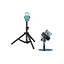 Штатив RTAKO ZJ-ZB01 55CM Matte Finish Carbon Steel Tripod Black (6930539528246) - мініатюра 2