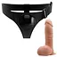Страпон Pretty Love Harness Briefs Tom 20 см телесный - миниатюра 2