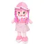 Детская игровая кукла Bambi FG240408152A-1 Light-Pink 38 см мягконабивная петелька - миниатюра 1