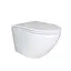 Унитаз подвесной Qtap Robin New безободковый с сиденьем Soft-close QT1333046EUQW, Белый - миниатюра 1