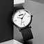 Часы наручные 2050BKWT Black-White Skmei acs0030347 - миниатюра 3