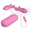 Затискачі для сосків Pretty Love Nipple Clips Romantic Wawe II рожевий - мініатюра 2