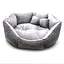Лежанка для собак та котів Zoo-hunt Марсель сірий №1 40х50х18 см - мініатюра 3
