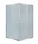 Набор Lidz Душевая кабина Wawel SC80x80.SAT.LOW.FR, квадратная, стекло Frost 4 мм + Душевой поддон Kapielka ST80x80x14 - миниатюра 2