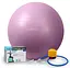 М'яч для фітнесу (фітбол) PowerPlay 4001 Ø75 cm Gymball Фіолетовий + помпа (PP_4001_75_Voilet) - мініатюра 1