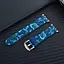 Ремінець Creasted для годинника Apple Watch 38 мм 40 мм силіконовий з пряжкою, Camouflage with blue - мініатюра 5