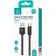 Кабель Usams SJ732 USB-A to USB-C 18W 1m Black (SJ732USB01) [138974] - мініатюра 5