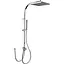Душова система TRES CUADRO 00738501 термостатична для ванної з верхнім душем і ручним душем - мініатюра 3