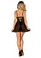 Пеньюар та трусики Obsessive Chemeris babydoll & thong M/L - мініатюра 6