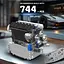 Конструктор двигун Mould King BMW  S55 Inline-6 Engine моторизований дитячий мотор 744 деталей - мініатюра 6