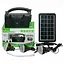 Фонарь (станция) на солнечных батареях CL-21 5W 3 лампы + Powerbank + FM + Bluetooth + microUSB (4 режима) - миниатюра 2